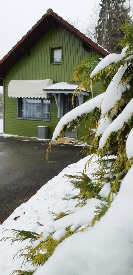 Gite Le Chalet Vert , Pret De Raquettes Frambouhans Ngoại thất bức ảnh